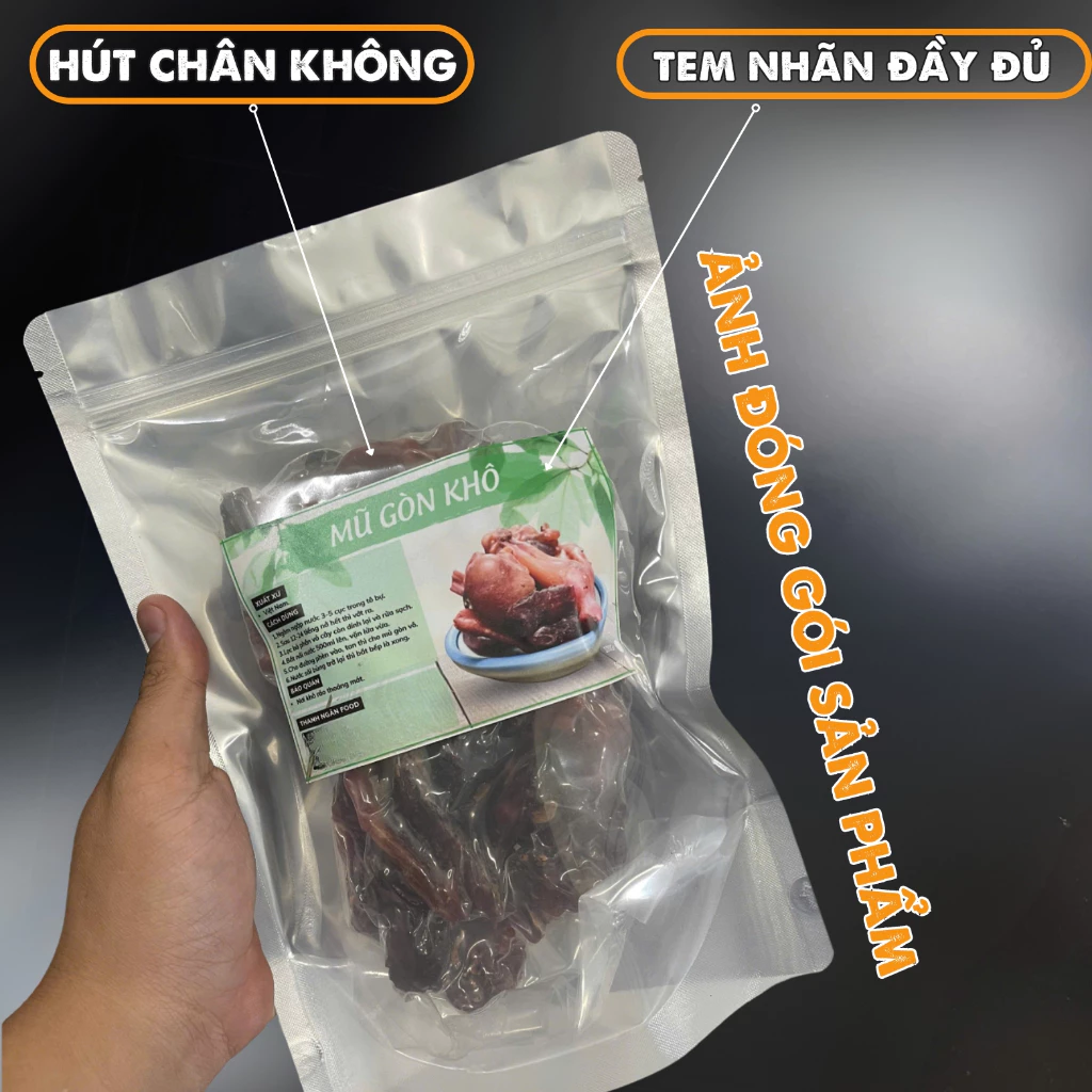 Mủ Gòn Thịt Hàng Loại 1, Nhiều Thịt, Ít Bám Vỏ Cây, Không Phẩm Màu, Không Hương Liệu 2 Mu Gon 02