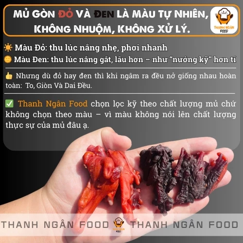 Mủ Gòn Thịt Hàng Loại 1, Nhiều Thịt, Ít Bám Vỏ Cây, Không Phẩm Màu, Không Hương Liệu 7 Mu Gon 07